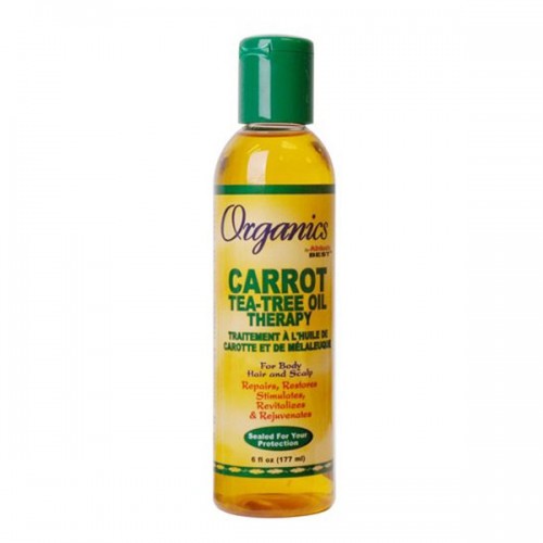 Africa's Best Organics Carrot Tea-Tree Oil Therapy 6oz
